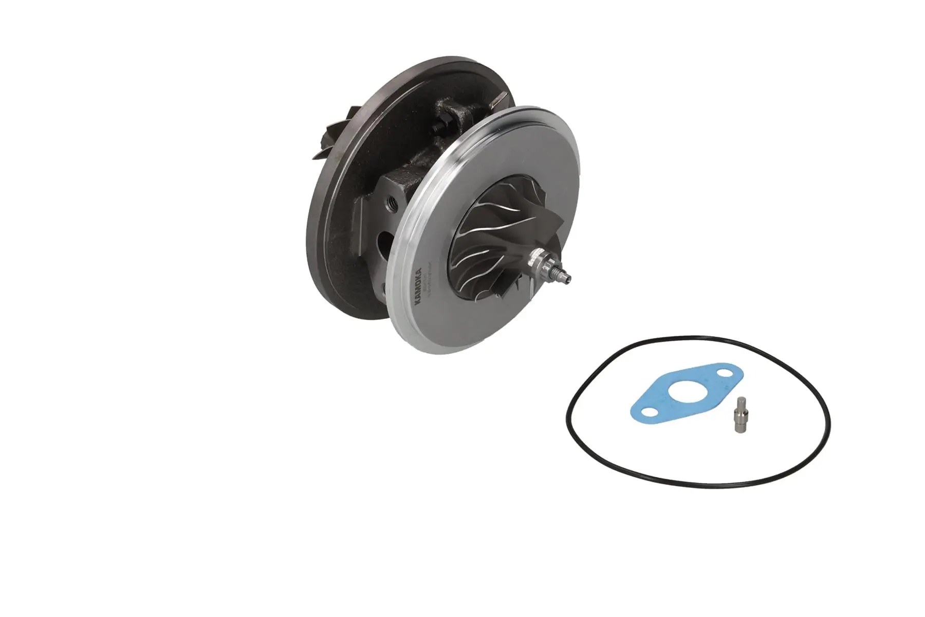Core assembly, turbocharger