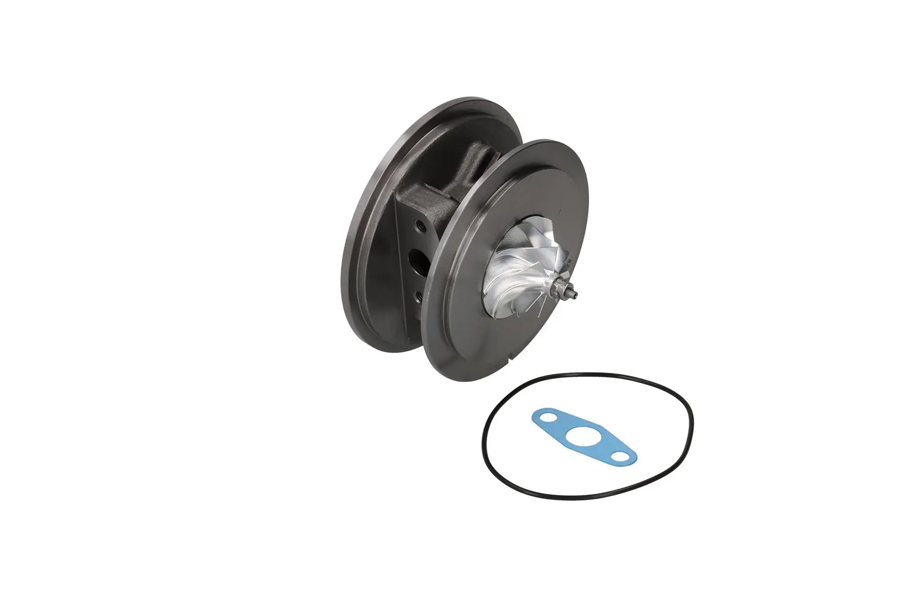 Core assembly, turbocharger