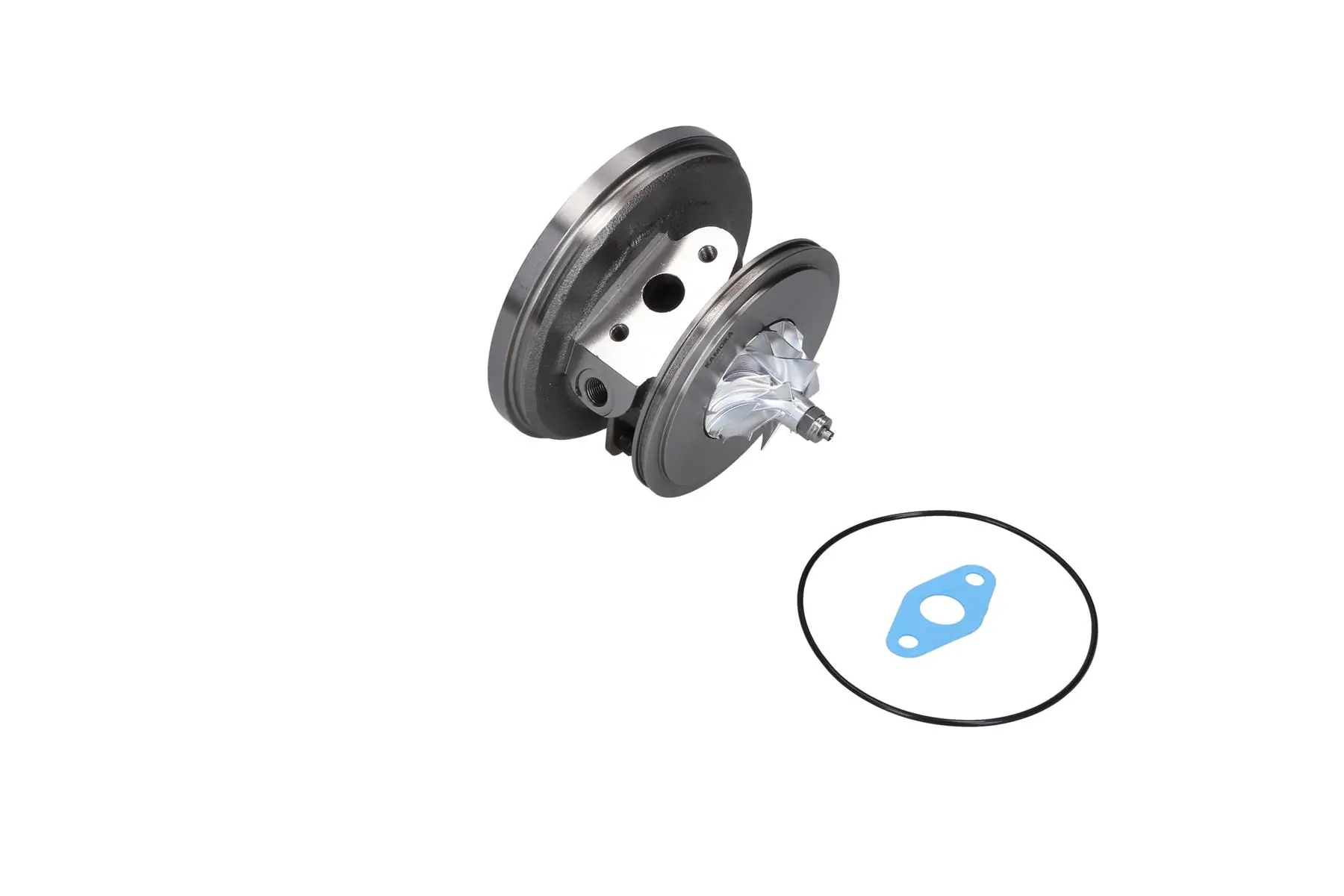 Core assembly, turbocharger