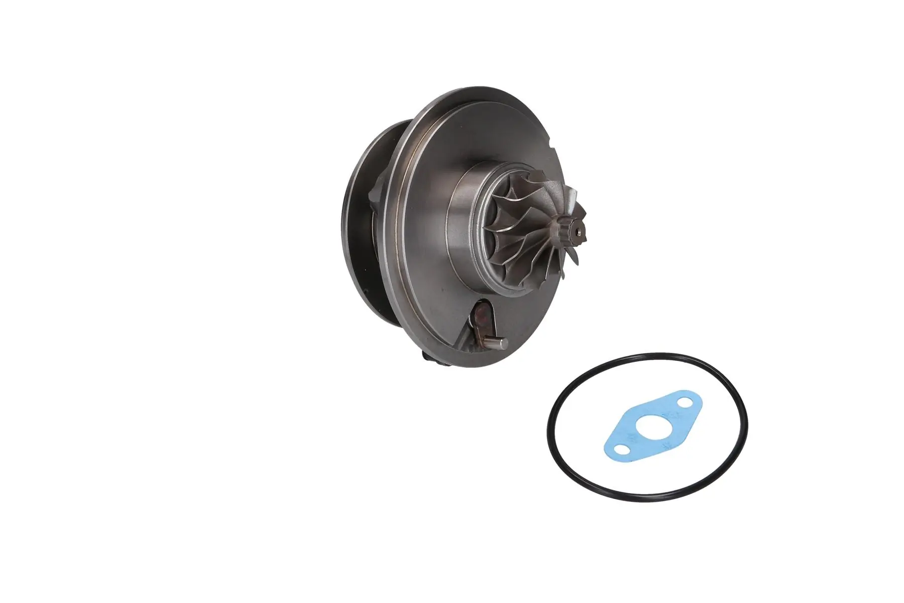 Core assembly, turbocharger