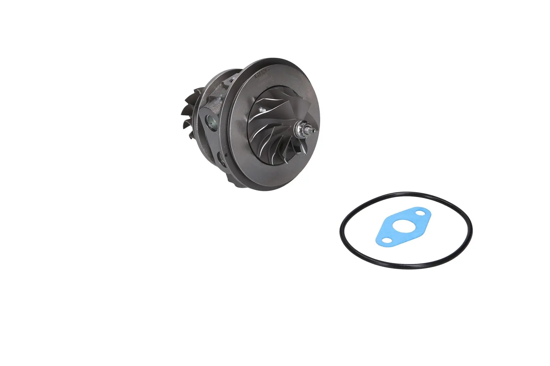 Core assembly, turbocharger