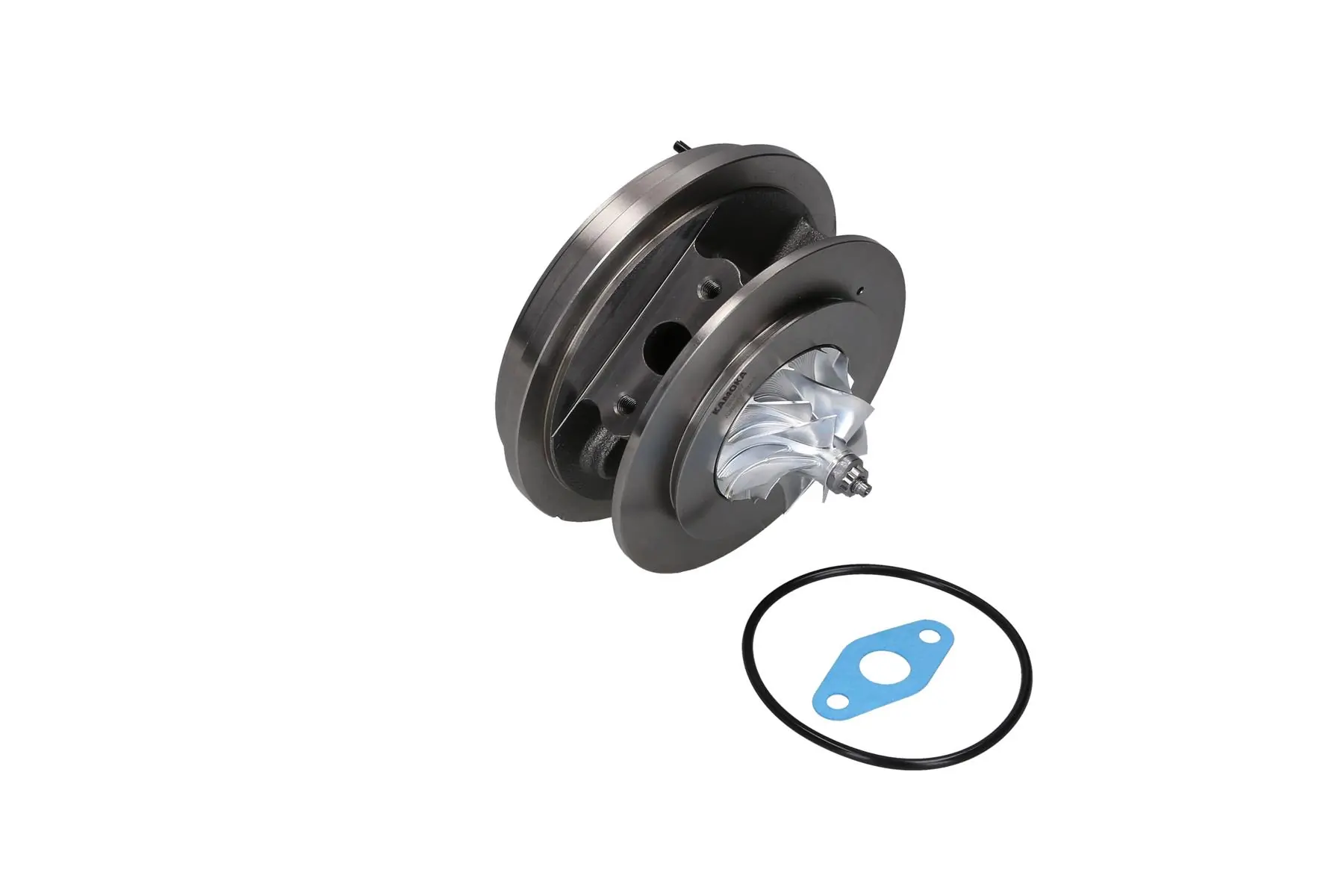 Core assembly, turbocharger