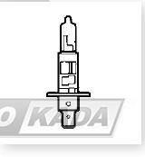 Bulb 12V H1 55W P145S