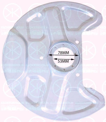 Splash Guard, brake disc