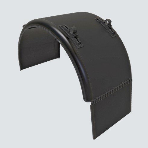 Mudguard - plastic 2100x1340x650 Pro Kompleet