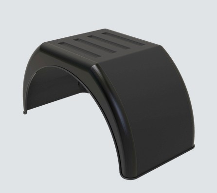 Mudguard - plastic 1470x910x450 FLAT TOP
