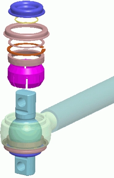 Repair Kit, control/trailing arm