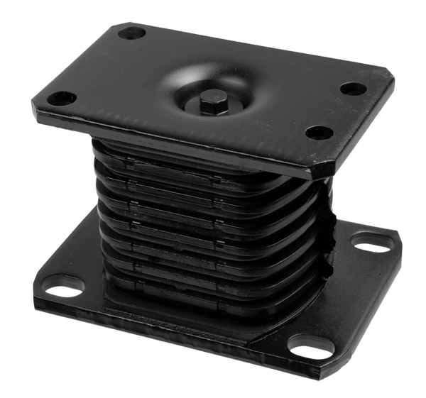Bush, parabolic spring