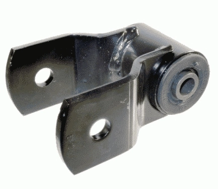 Mounting, leaf spring