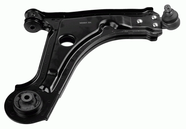 Control/Trailing Arm, wheel suspension