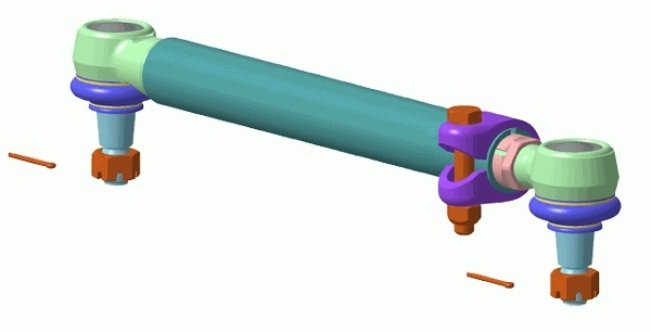Centre Rod Assembly