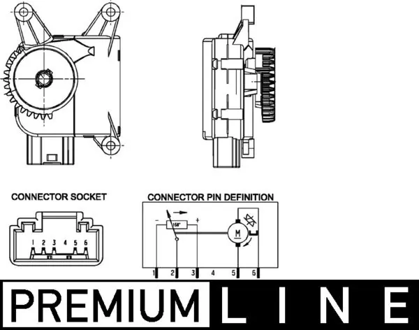 Actuator, blending flap