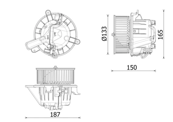 Interior Blower