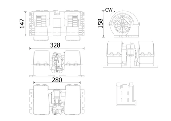Interior Blower