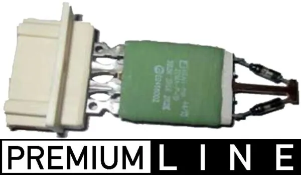 Resistor, interior blower
