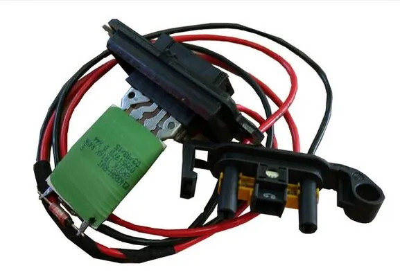 Resistor, interior blower