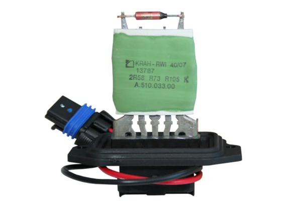 Resistor, interior blower