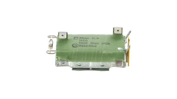 Resistor, interior blower