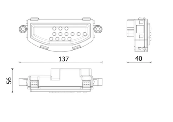 Regulator, interior blower