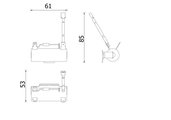 Resistor, interior blower