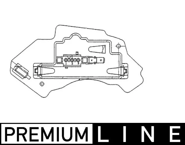 Regulator, interior blower