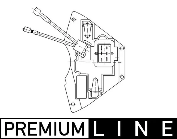 Regulator, interior blower
