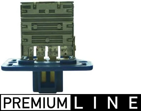 Resistor, interior blower