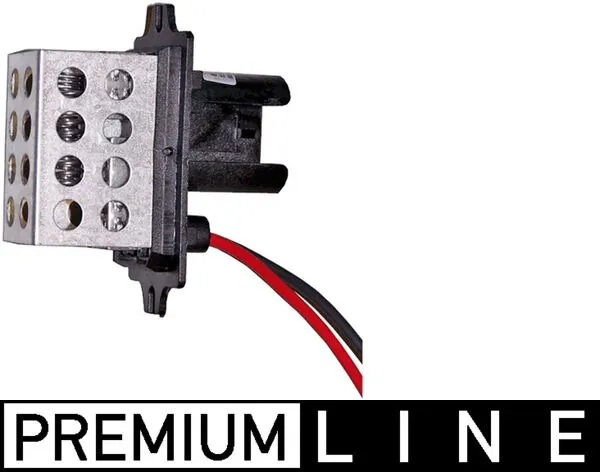Resistor, interior blower