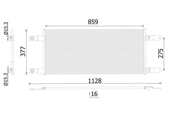 Condenser, air conditioning