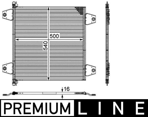 Condenser, air conditioning