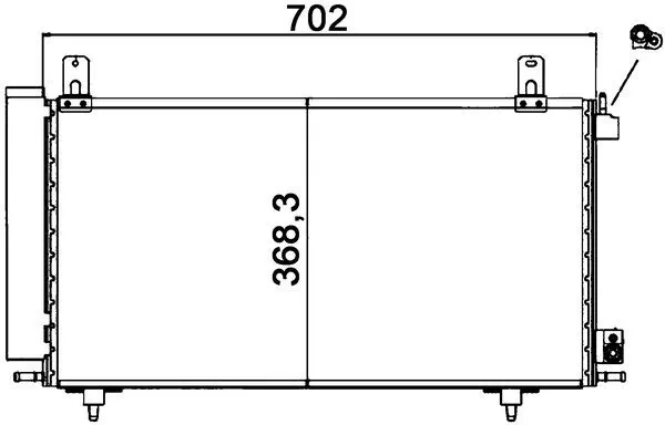Condenser, air conditioning