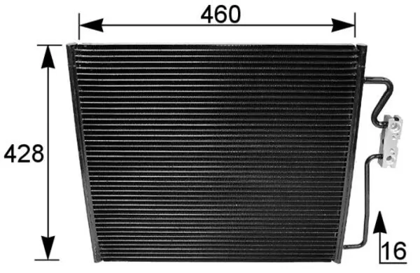 Condenser, air conditioning