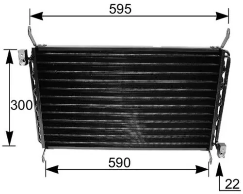 Condenser, air conditioning