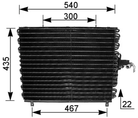 Condenser, air conditioning