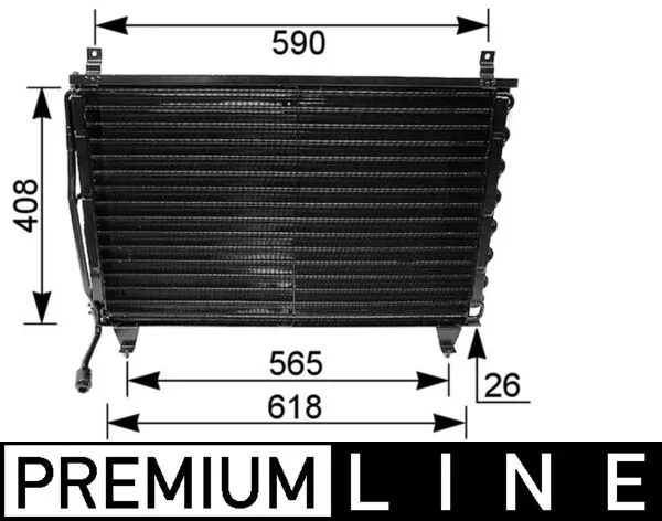 Condenser, air conditioning