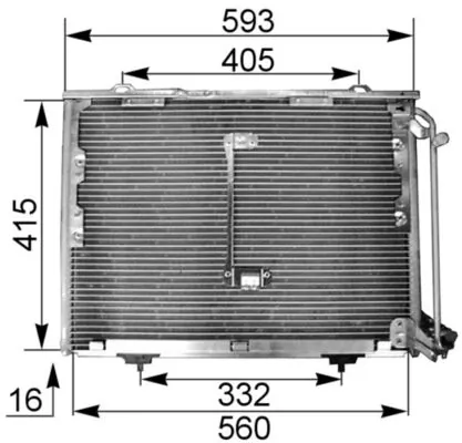 Condenser, air conditioning