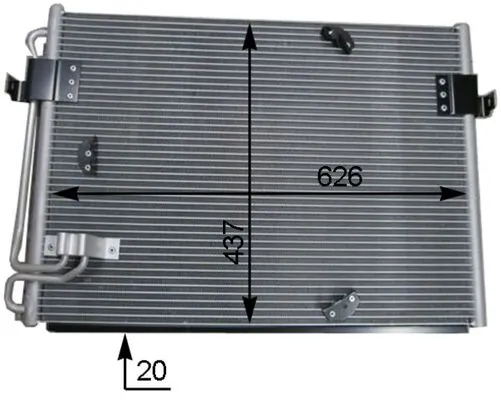 Condenser, air conditioning