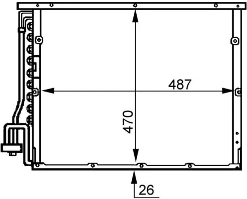 Condenser, air conditioning