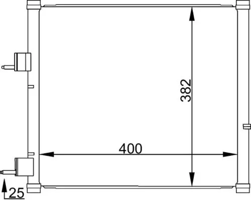 Condenser, air conditioning