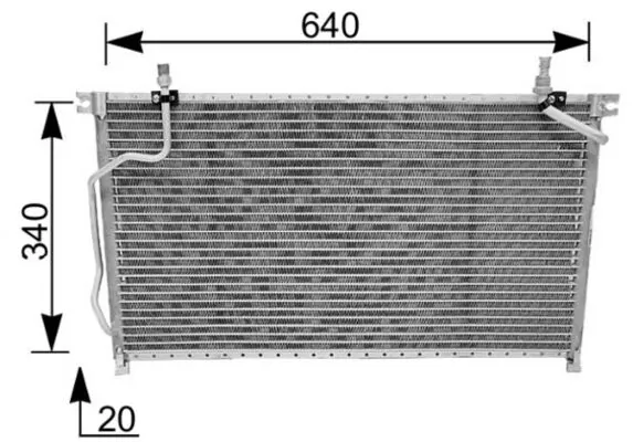 Condenser, air conditioning
