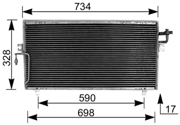 Condenser, air conditioning