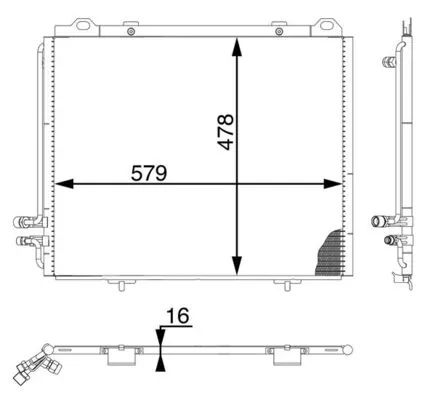 Condenser, air conditioning