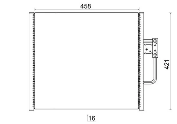 Condenser, air conditioning