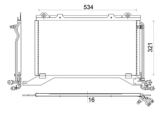 Condenser, air conditioning
