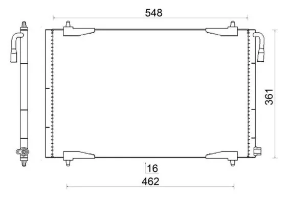 Condenser, air conditioning