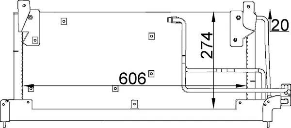 Condenser, air conditioning