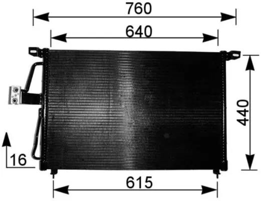 Condenser, air conditioning