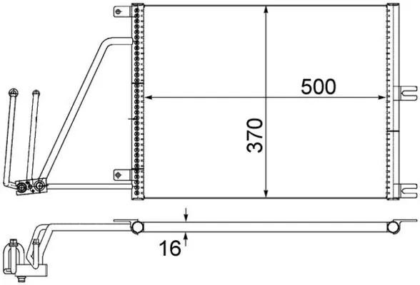 Condenser, air conditioning
