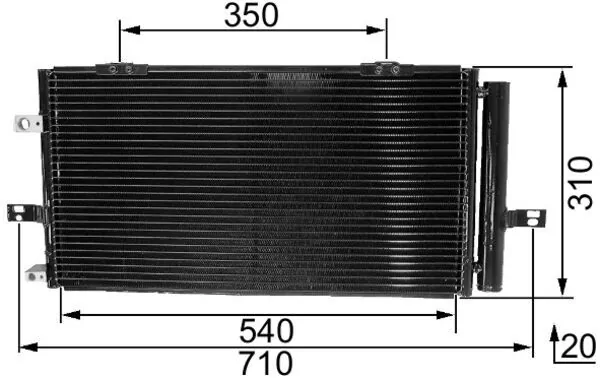 Condenser, air conditioning