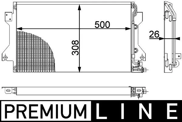 Condenser, air conditioning